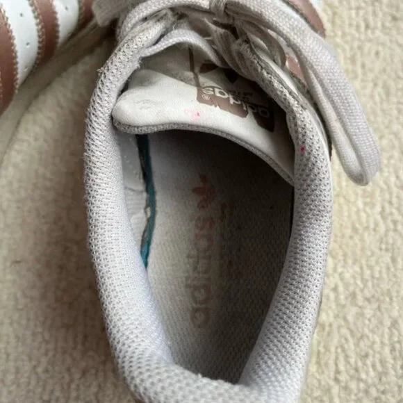 Adidas Rose Gold Superstar Sneakers - Picture 10 of 12